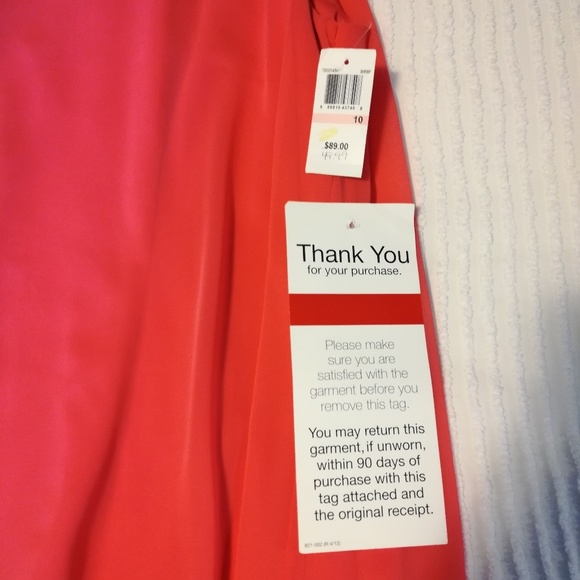 NWT Coral Dress size 10 Connection Apparel - Picture 4 of 6